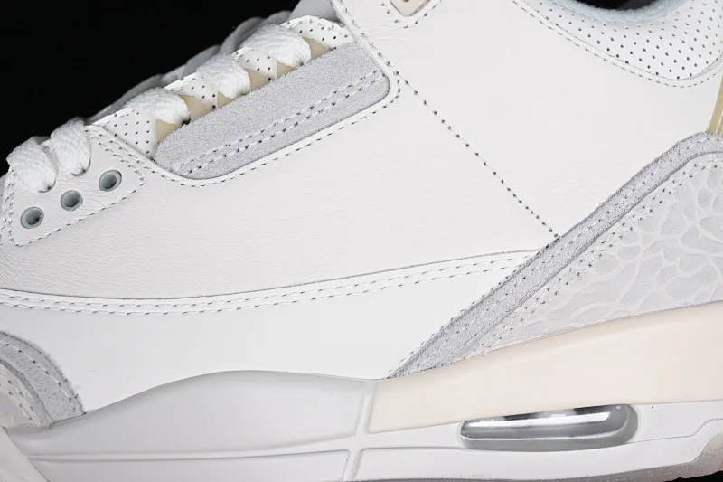 All categories Air Jordan Jordan series basketball shoes Air Jordan 3 Air Jordan 3 "Craft Ivory" AJ3 Joe 3 Ivory White Full First Layer FJ9479-100